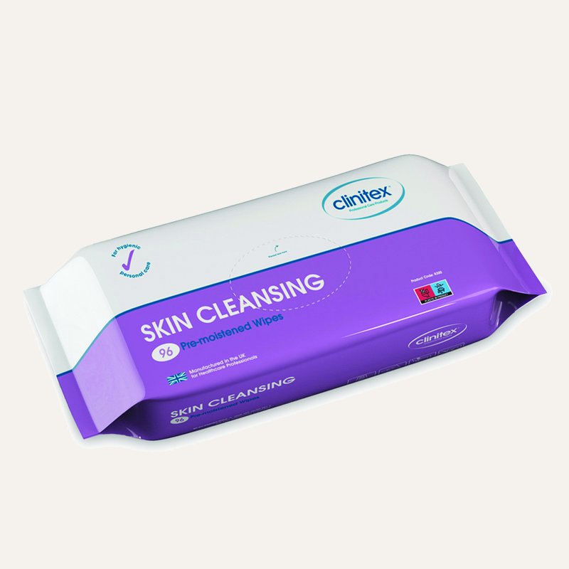 752 - Clinitex Incontinence Wipes - Pack of 96