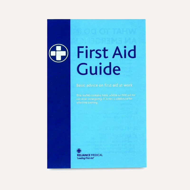 [PTQ-100003927] First Aid Guide, Blue