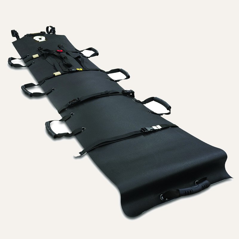 [PTQ-100003935] TacMed Foxtrot Litter and Carrier DA, Black