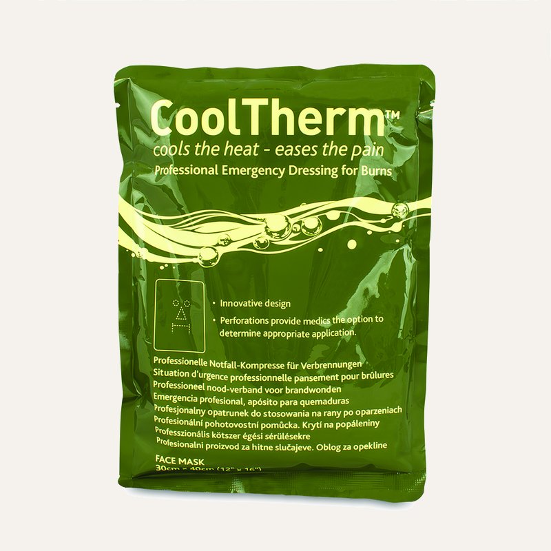 [PTQ-100003971] CoolTherm Military Burn Dressing Face Mask