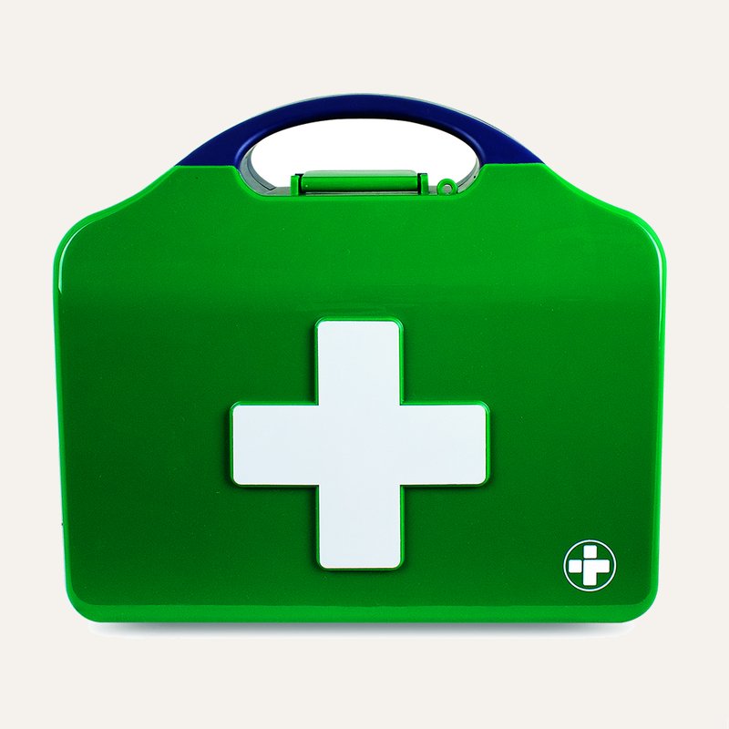 HSE 10 Person First Aid Kit, Small, Green