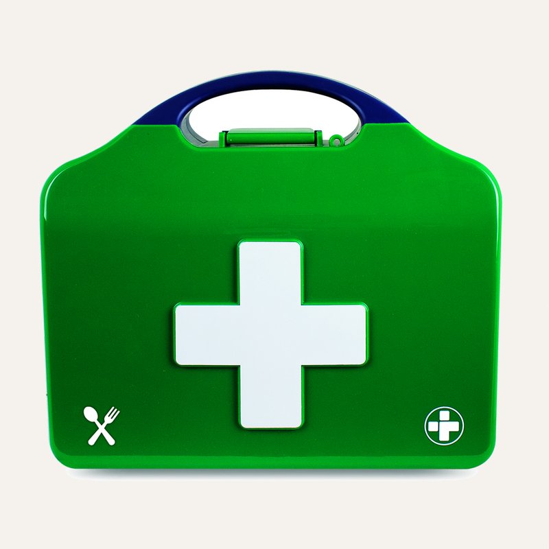 Masterchef Catering HSE 10 Person First Aid Kit, Small, Green