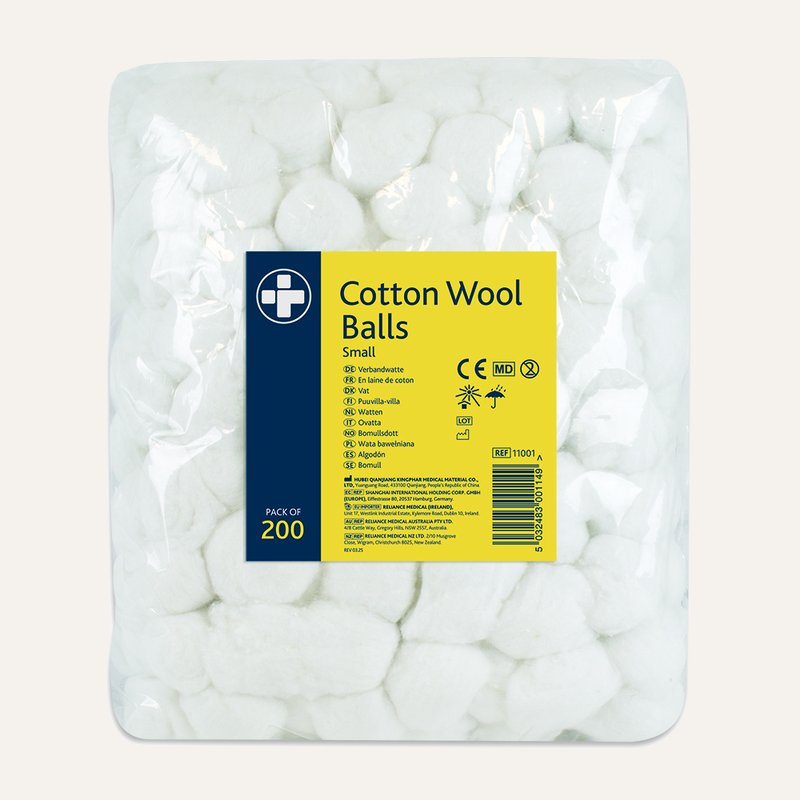 Cotton Wool Balls BP Small, Pack of 200