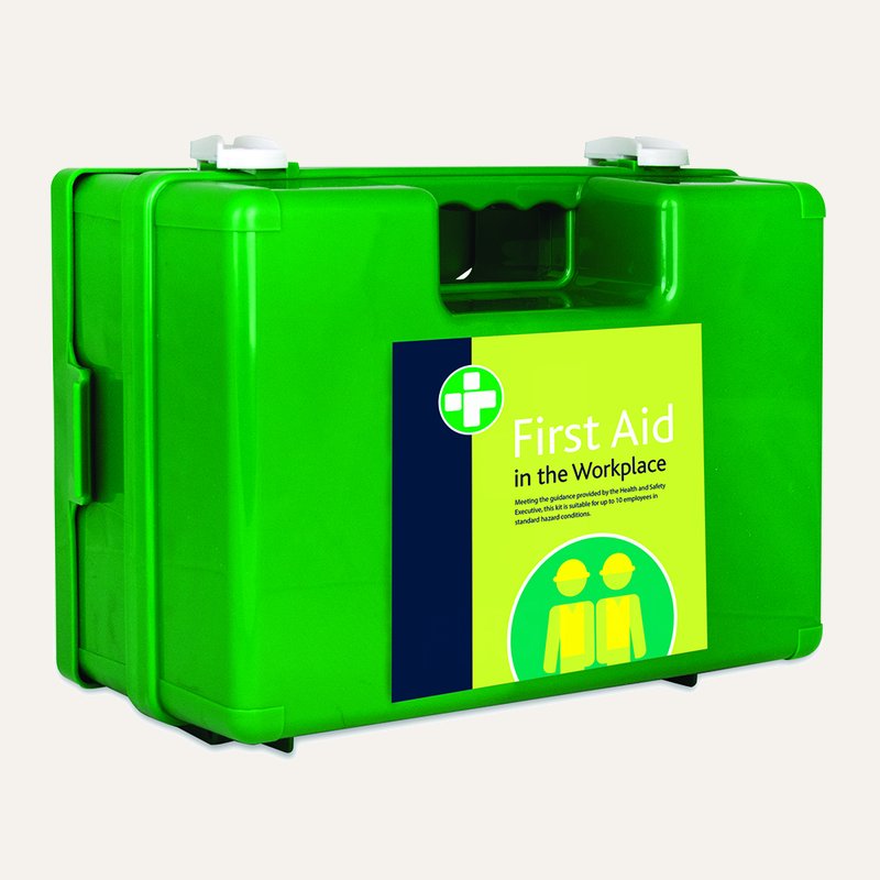 [PTQ-100004002] HSE 10 Person Executive First Aid Kit, Sorrento Box, Green