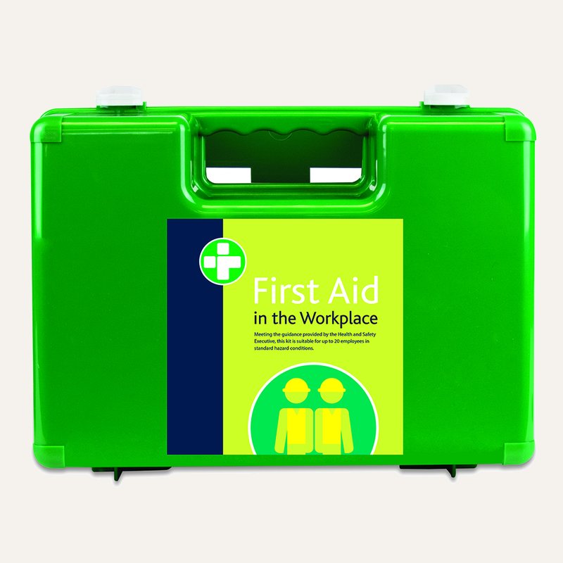 [PTQ-100004003] HSE 20 Person Executive First Aid Kit, Milano Box, Green