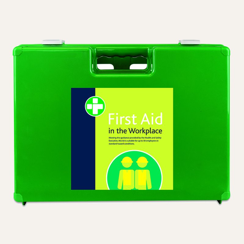 [PTQ-100004004] HSE 50 Person Executive First Aid Kit, Milano Box, Green