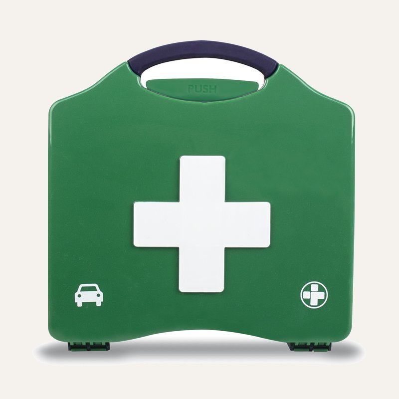 Motokit First Aid Kit Public Service Vehicles, Small, Green
