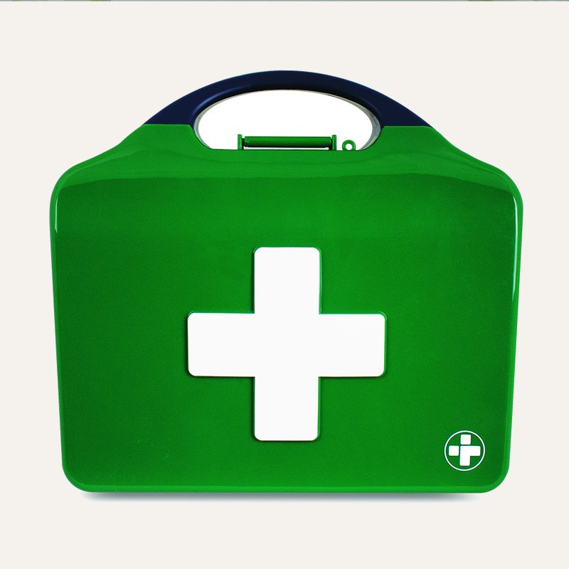 [PTQ-100004060] Aura3 Box Empty, Medium, Green (Green Lid/Green Clip/Bracket)