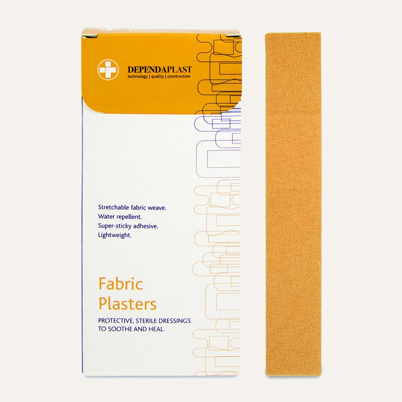 [PTQ-100004064] Dependaplast Advanced Fabric Plasters, Pale (2cm x 12cm, Box of 50)