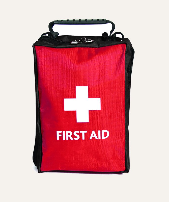 [PTQ-100004090] Stockholm First Aid Bag, Red, Empty