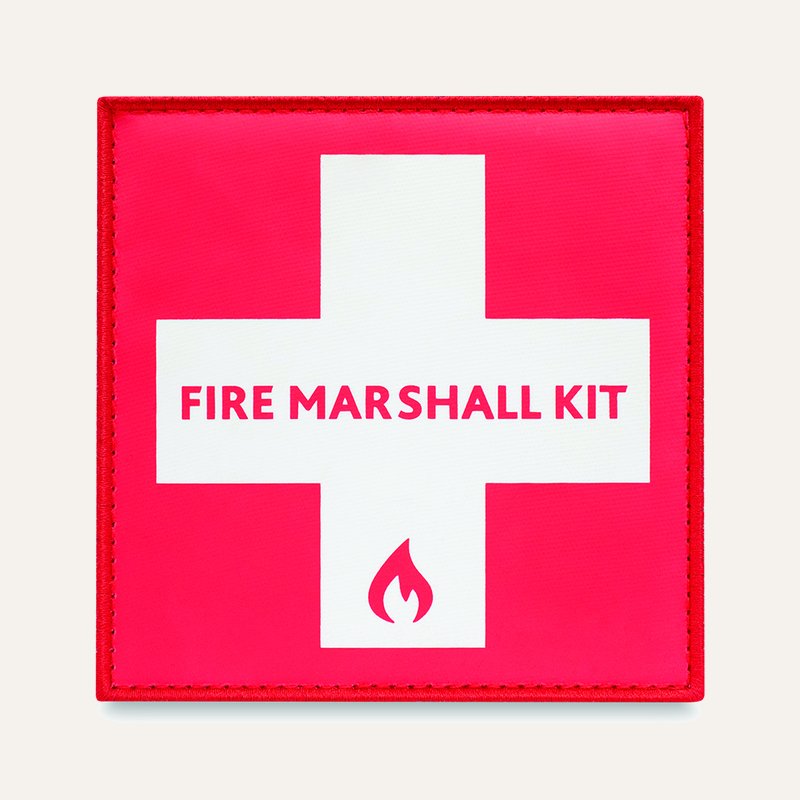 [PTQ-100004107] CODE RED Snap Patch Fire Marshall