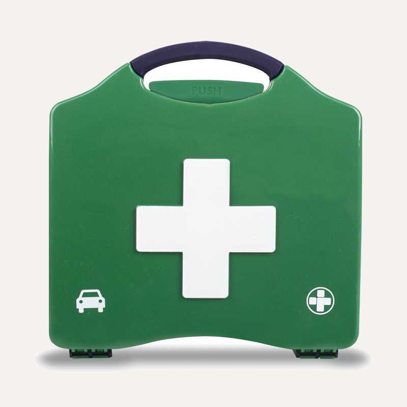 Motokit BS8599-2:2014 First Aid Kit, Small, Aura3 Box, XSmall, Green