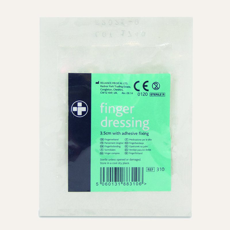 [PTQ-100004166] Finger Dressing with Adhesive Fixing (3.5cm)
