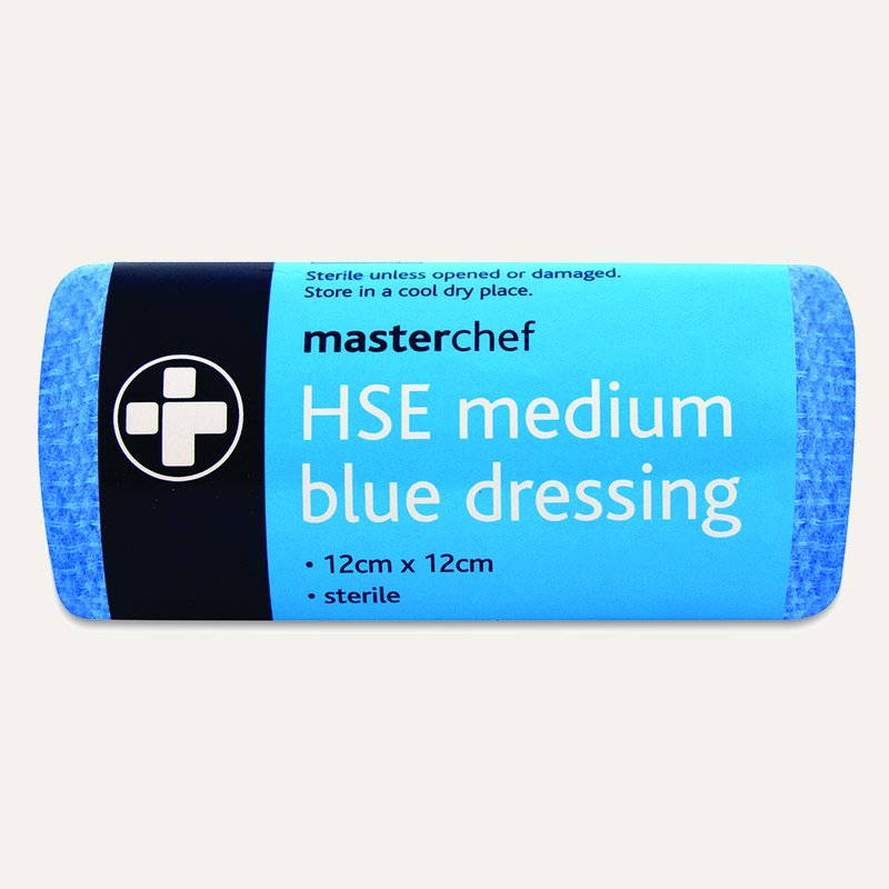 [PTQ-100004170] HSE Dressing Medium 12cm x 12cm (Blue)