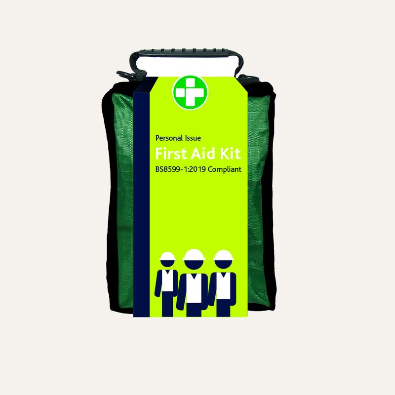 Workplace BS8599-1:2019+A1:2026 First Aid Kit Personal Issue, Green