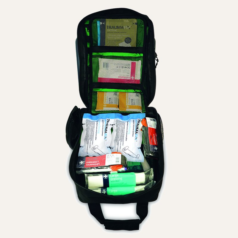 Standard Trauma Kit, Green Rucksack
