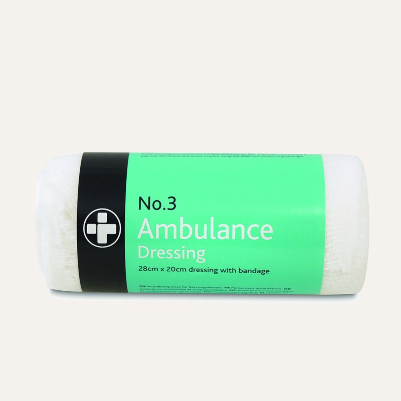 [PTQ-100004204] No.3 Ambulance Dressing, 28cm x 20cm