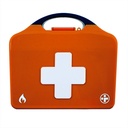 Premium Burns First Aid Kit, Aura3 Box, Medium, Orange