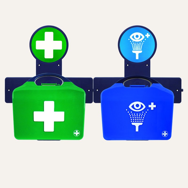 [PTQ-100004270] AuraPoint 2 Unit Point HSE 11-20 Person First Aid Kit & Double Eyewash Station