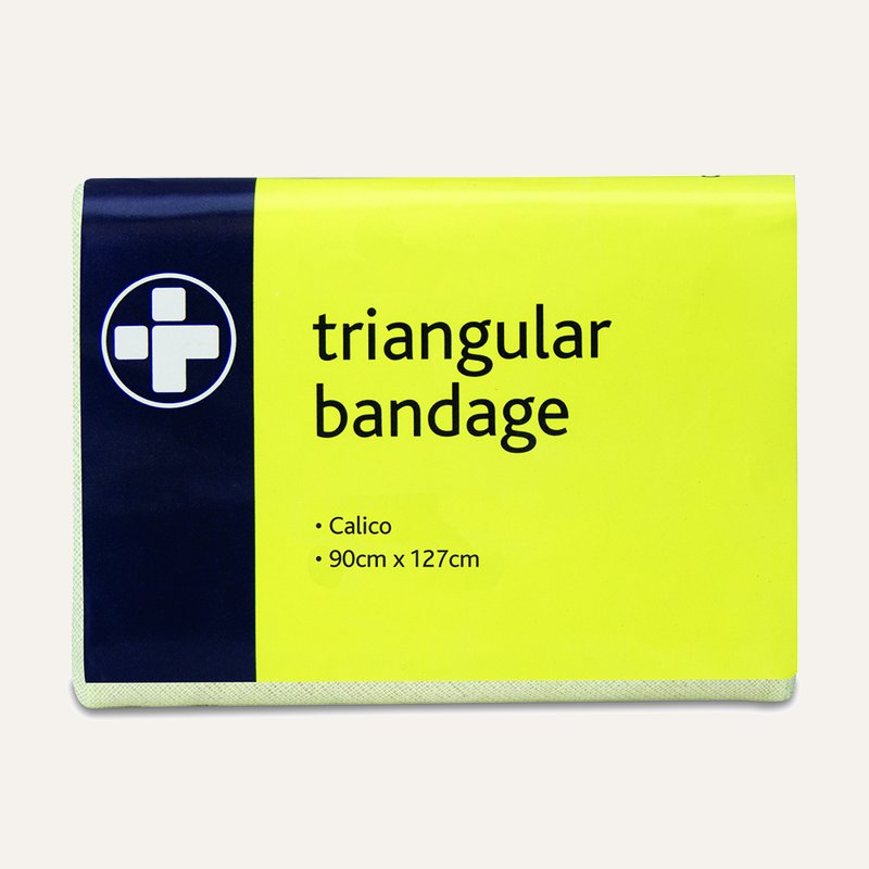 Calico Triangular Bandage, 90 x 127cm
