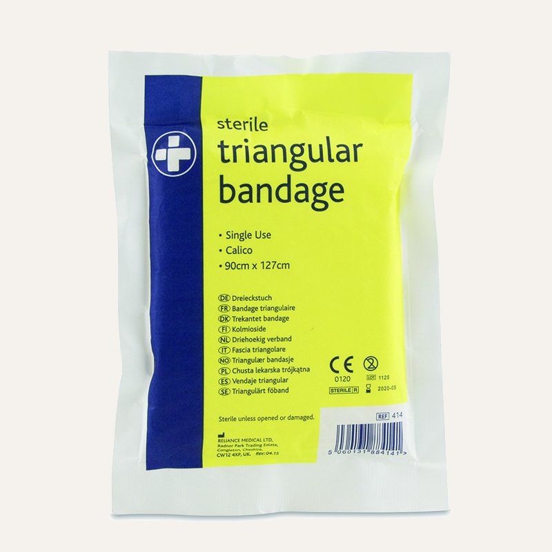 [PTQ-100004285] Calico Triangular Bandage, 90 x 127cm, Sterile