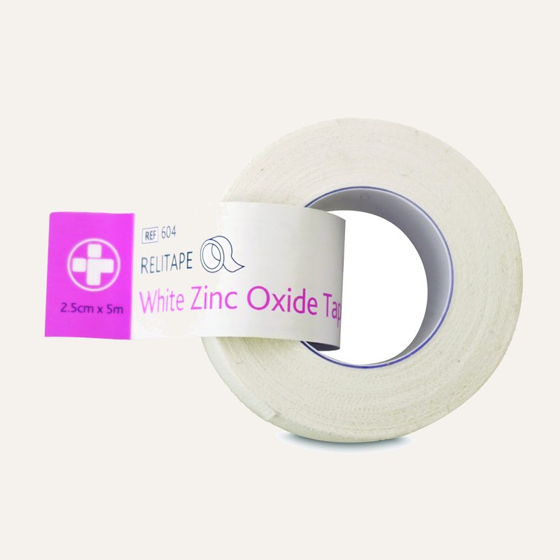 Relitape Zinc Oxide Tape, 2.5cm x 5m