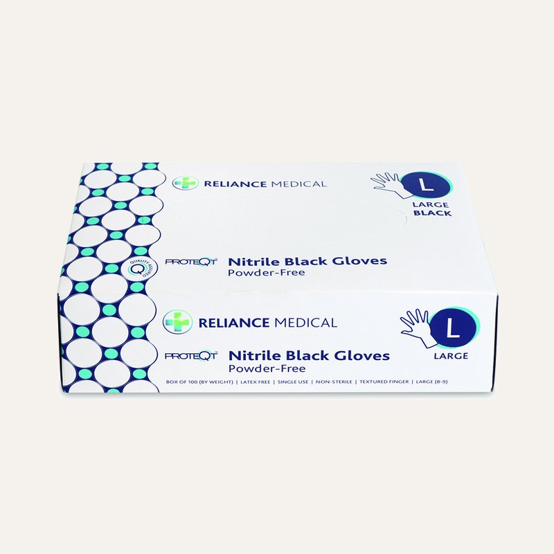 PROTEQT Nitrile Examination Gloves (Powder Free)