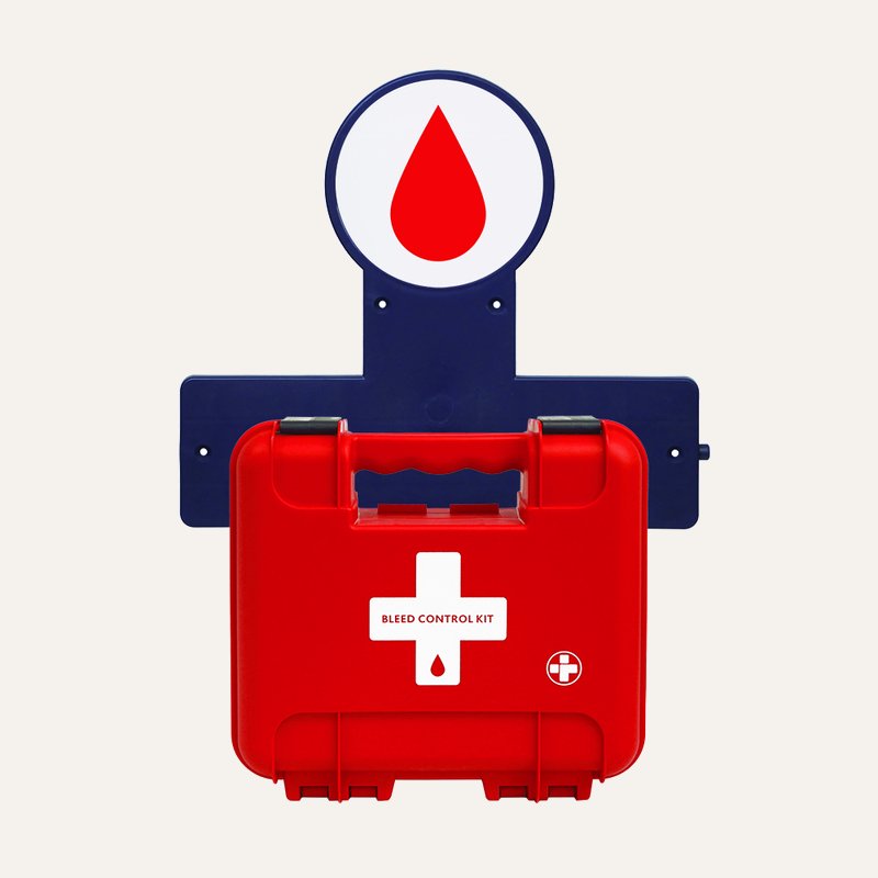AuraPoint BS8599-1:2019+A1:2026 Critical Injury Pack, Bleed Control Kit Titan Box, Small