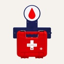 AuraPoint BS8599-1:2019+A1:2026 Critical Injury Pack, Bleed Control Kit Titan Box, Small