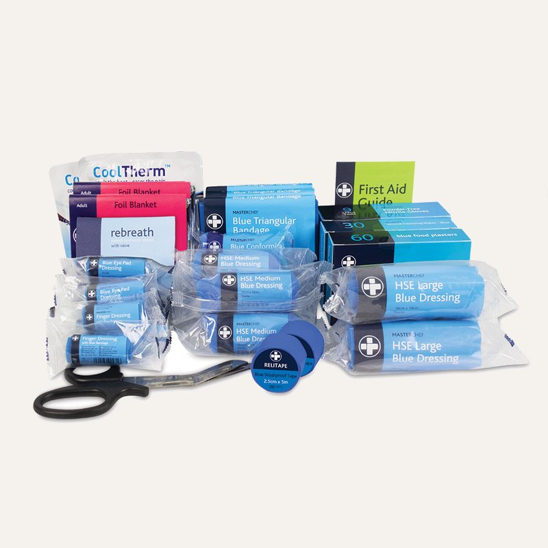 [PTQ-100004412] Refill for Masterchef Catering BS8599-1:2019+A1:2026 First Aid Kit Medium (428/673)