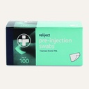 Reliject Pre-Injection Swabs, Box of 100