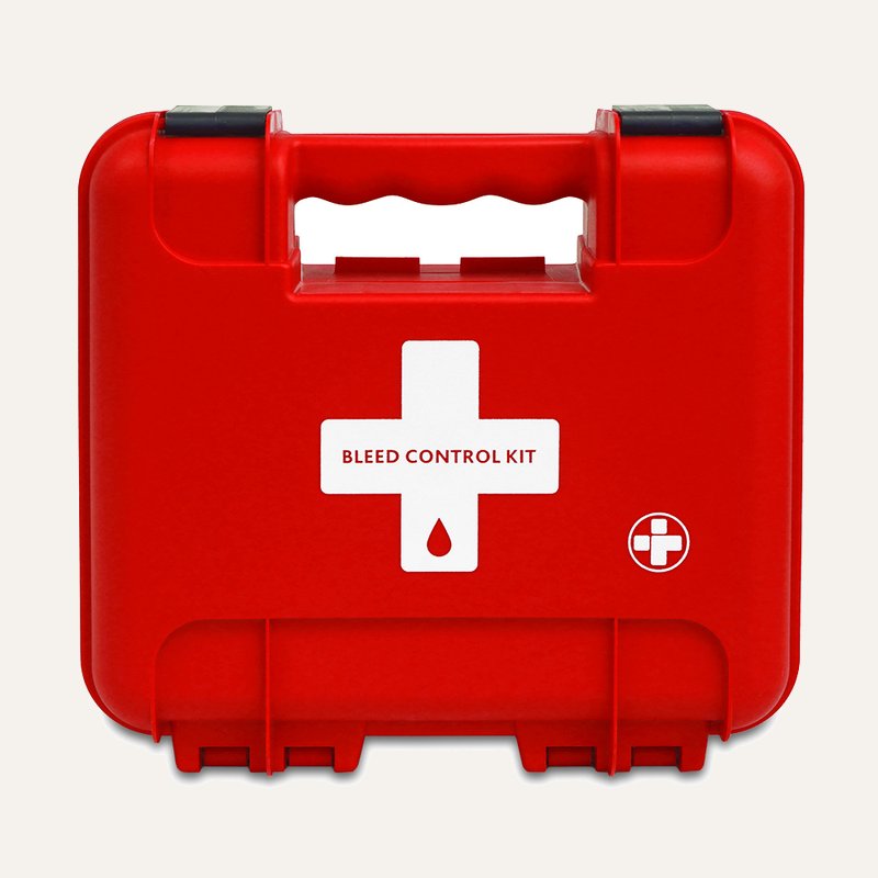 [PTQ-100004445] Bleed Control Kit Titan Box Empty, Small, Red