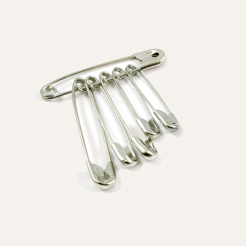 [PTQ-100004458] Safety Pins, Pack of 6