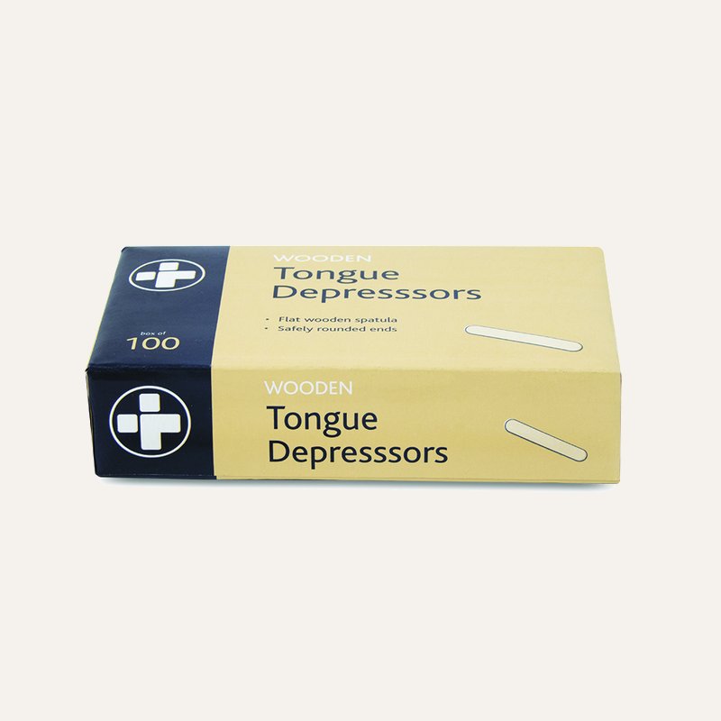 [PTQ-100004460] Tongue Depressors, Box of 100