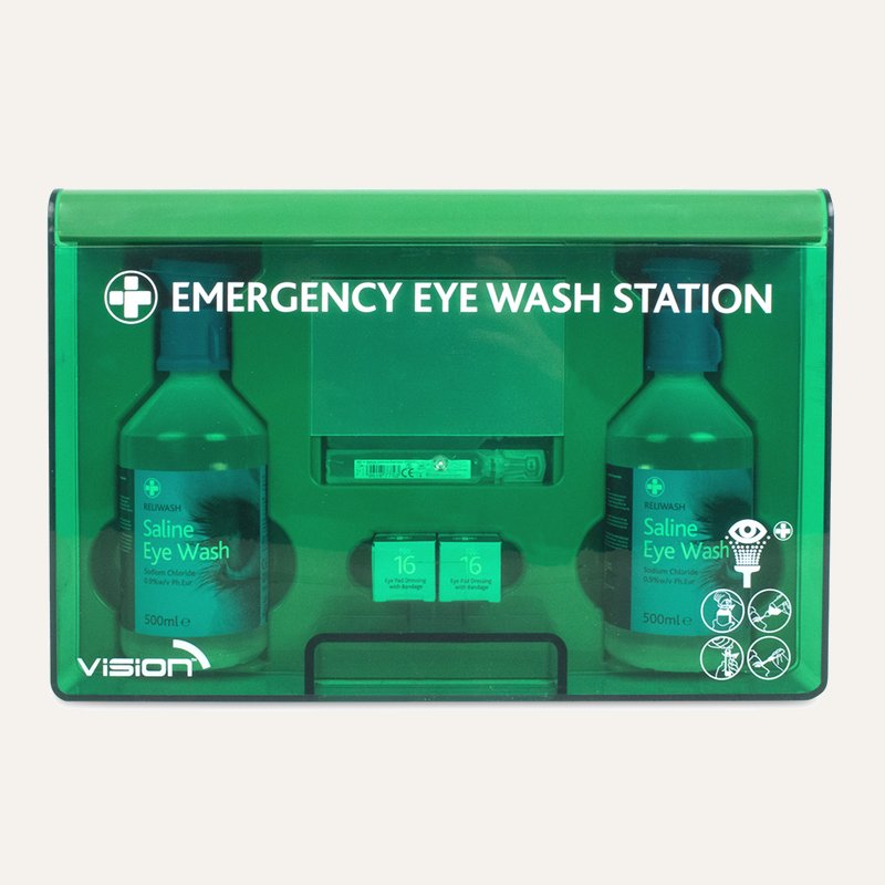 VISION BS 8599-1:2019+A1:2026 Emergency Eye Wash Station