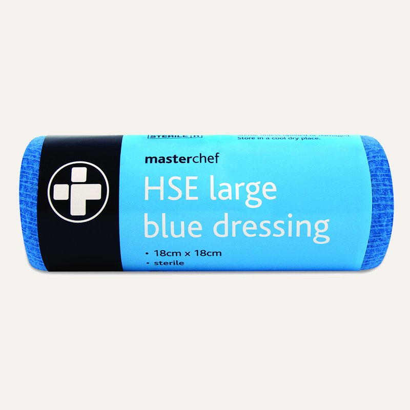 [PTQ-100004488] HSE Dressing Large 18cm x 18cm, Blue
