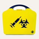 Biohazard Kit Combination Clean-Up, 5 Application, Aura3 Box, Large, Yellow