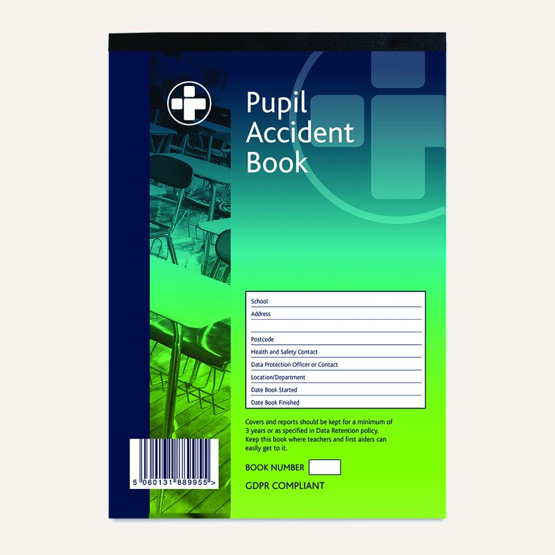Pupil Accident Book A5
