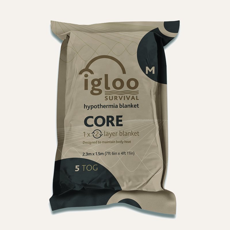 [PTQ-100004509] Igloo Core Hypothermia Blanket (Coyote Brown, Medium)