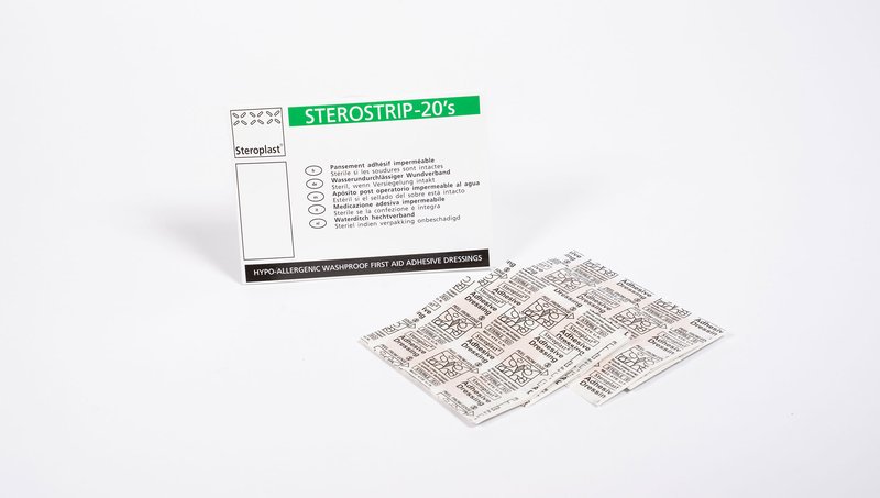 [PTQ-100004542] Sterostrip Washproof Plasters 20s, Card Wallet
