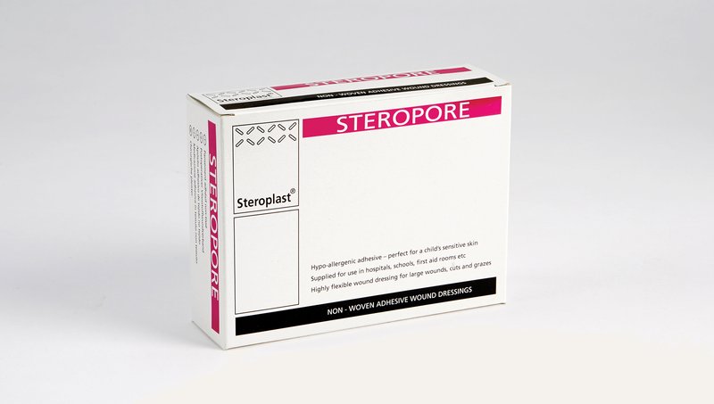 [PTQ-100004560] Steropore Adhesive Wound Dressings (10cm x 9cm)