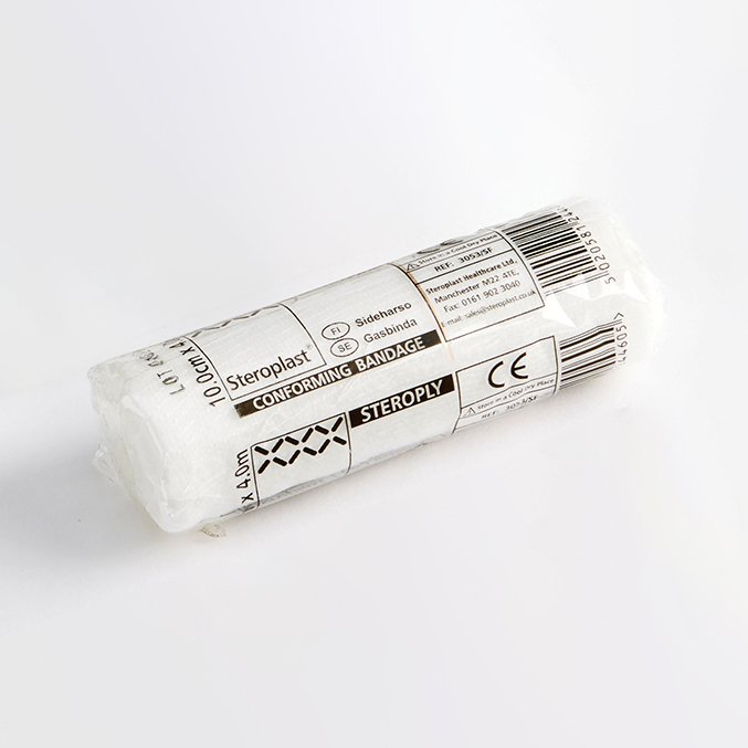 [PTQ-100004599] Steroply Conforming Bandage (10cm x 4m)