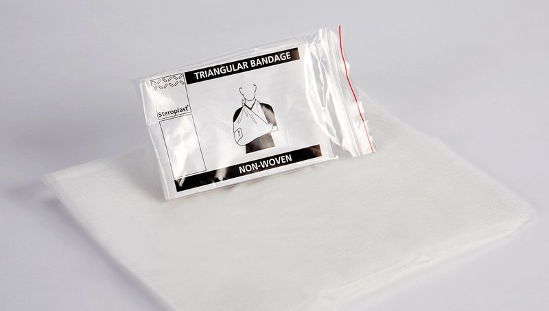 [PTQ-100004626] Triangular Bandage, Non-Woven, 90cm x 90cm x 127cm