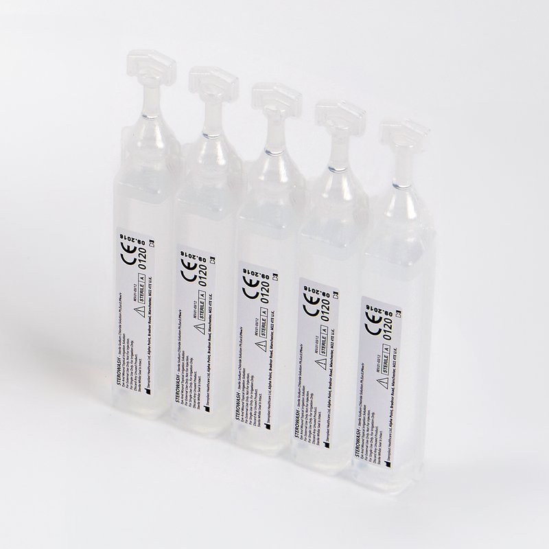 Sterowash Sterile Eye and Wound Wash Pods, 20ml