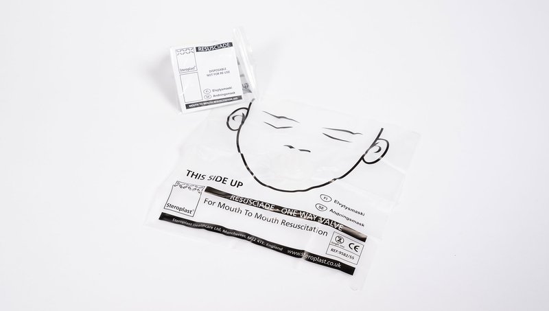 [PTQ-100004751] Resuscitation Face Shield with Ear Loops