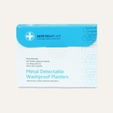 Dependaplast Metal Detectable Washproof Plasters, Blue