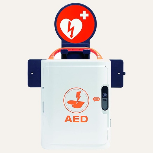 AuraPoint Mediana A16 Core HeartOn (English/Welsh/Polish) SEMI AUTOMATIC Emergency Defibrillator Station