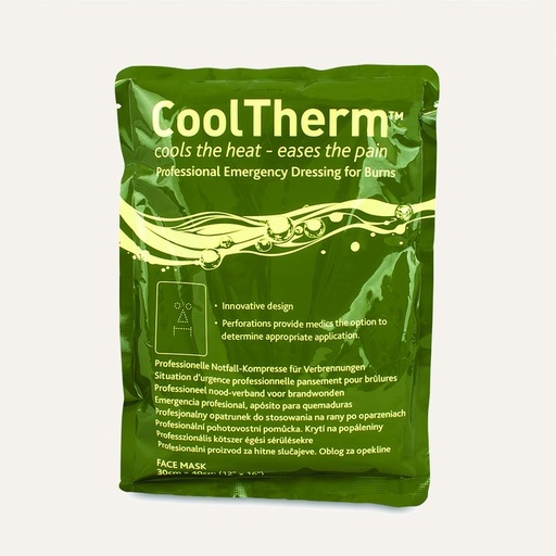 CoolTherm Military Burn Dressing Face Mask