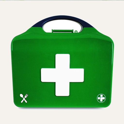 Masterchef Catering HSE 20 Person First Aid Kit, Aura3 Box, Medium, Green