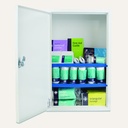 HSE 50 Person First Aid Kit Sofia Medical Cabinet Once Size, White